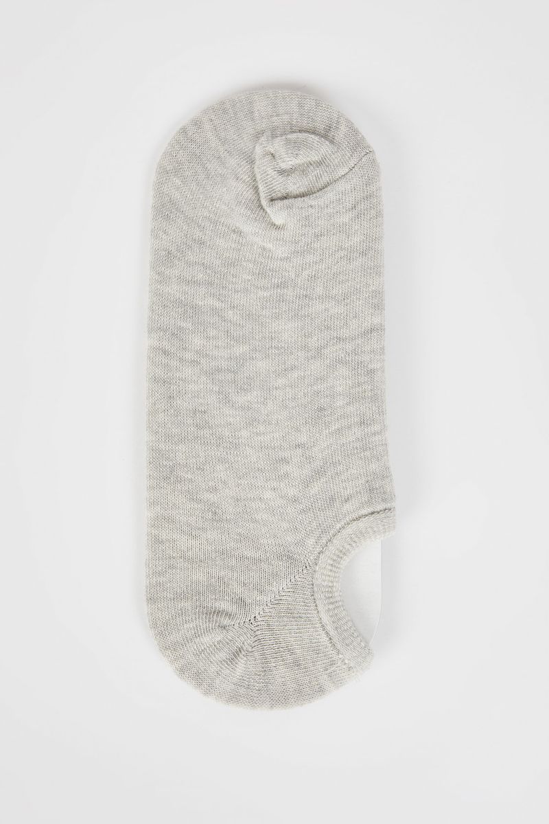 3 Pieces Woman Low Cut Socks - Grey