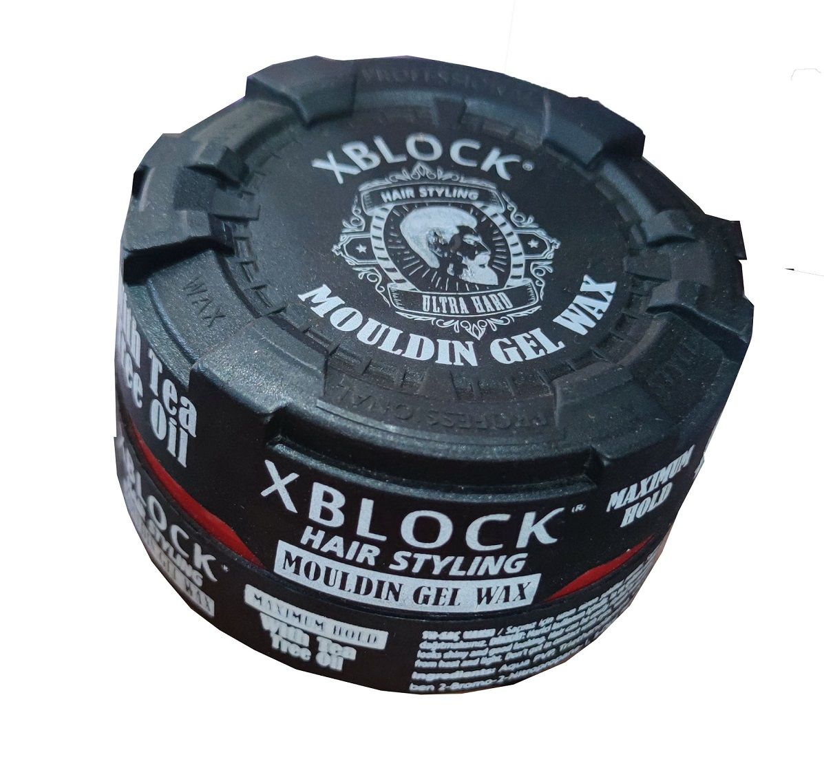 XBLOCK HAIR STYLING - MOULDIN GEL WAX - Tea Tree Oil - 150ml