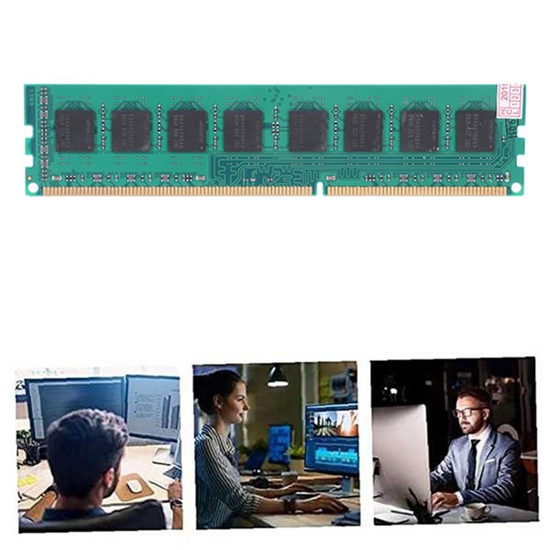 DDR3 8GB PC Memory Module RAM+Cooling