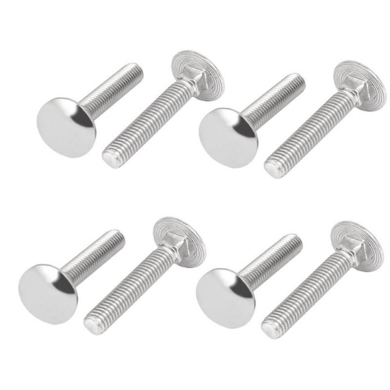 Carriage Bolt,304 Stainless Steel Fully Thread Square Neck