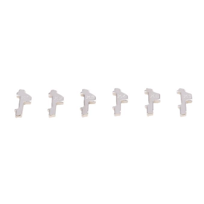 600 Pieces Car Lock Reed Key Cylinder Gasket Plate With Case For Honda