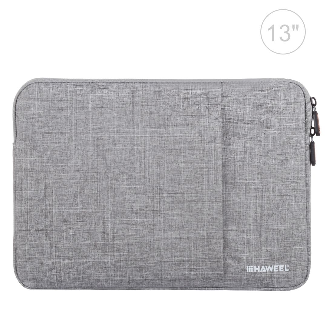 HAWEEL 13.0 Inch Sleeve Case Zipper Briefcase Laptop Carrying Bag, Forbook, Samsung, Lenovo, Sony, DELL Alienware, CHUWI, ASUS, HP, 13 Inch And Below Laptops(Grey)