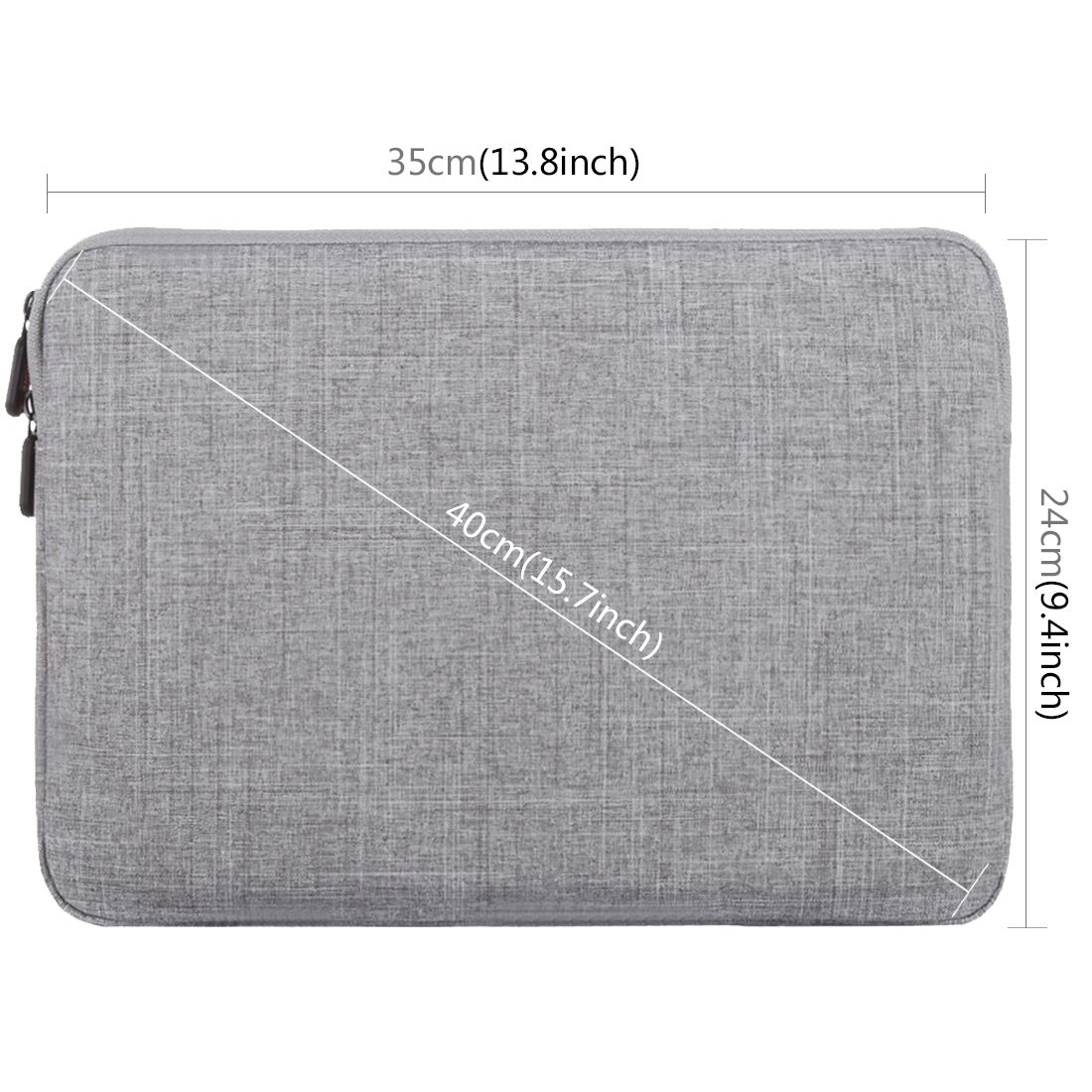 HAWEEL 13.0 Inch Sleeve Case Zipper Briefcase Laptop Carrying Bag, Forbook, Samsung, Lenovo, Sony, DELL Alienware, CHUWI, ASUS, HP, 13 Inch And Below Laptops(Grey)