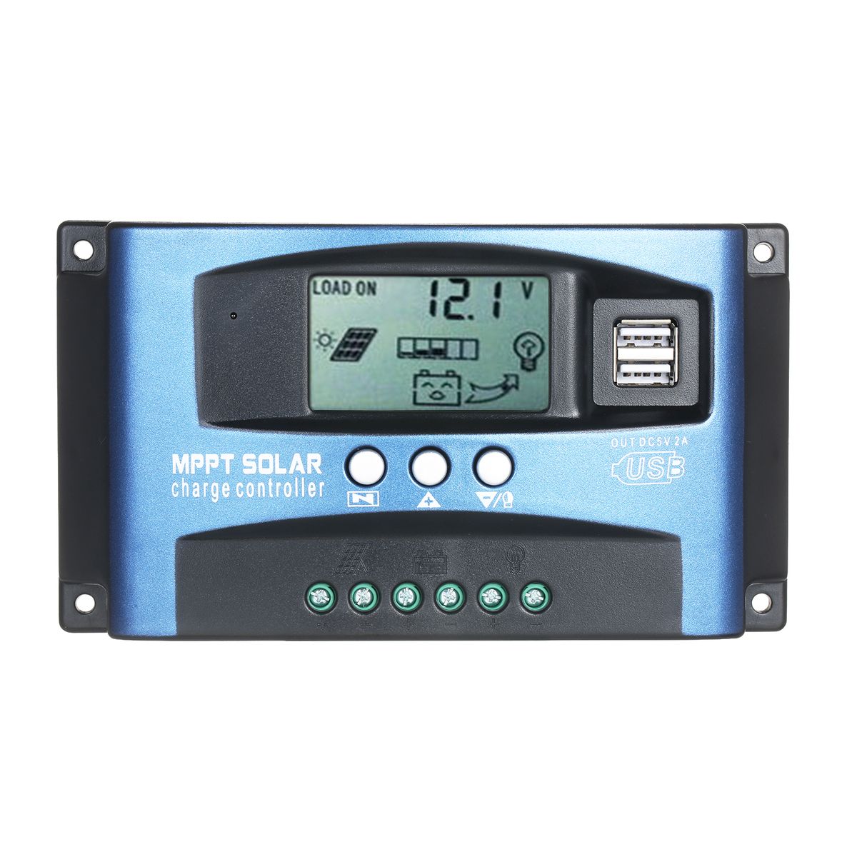 MPPT Solar Charge Controller Dual USB Solar Controller