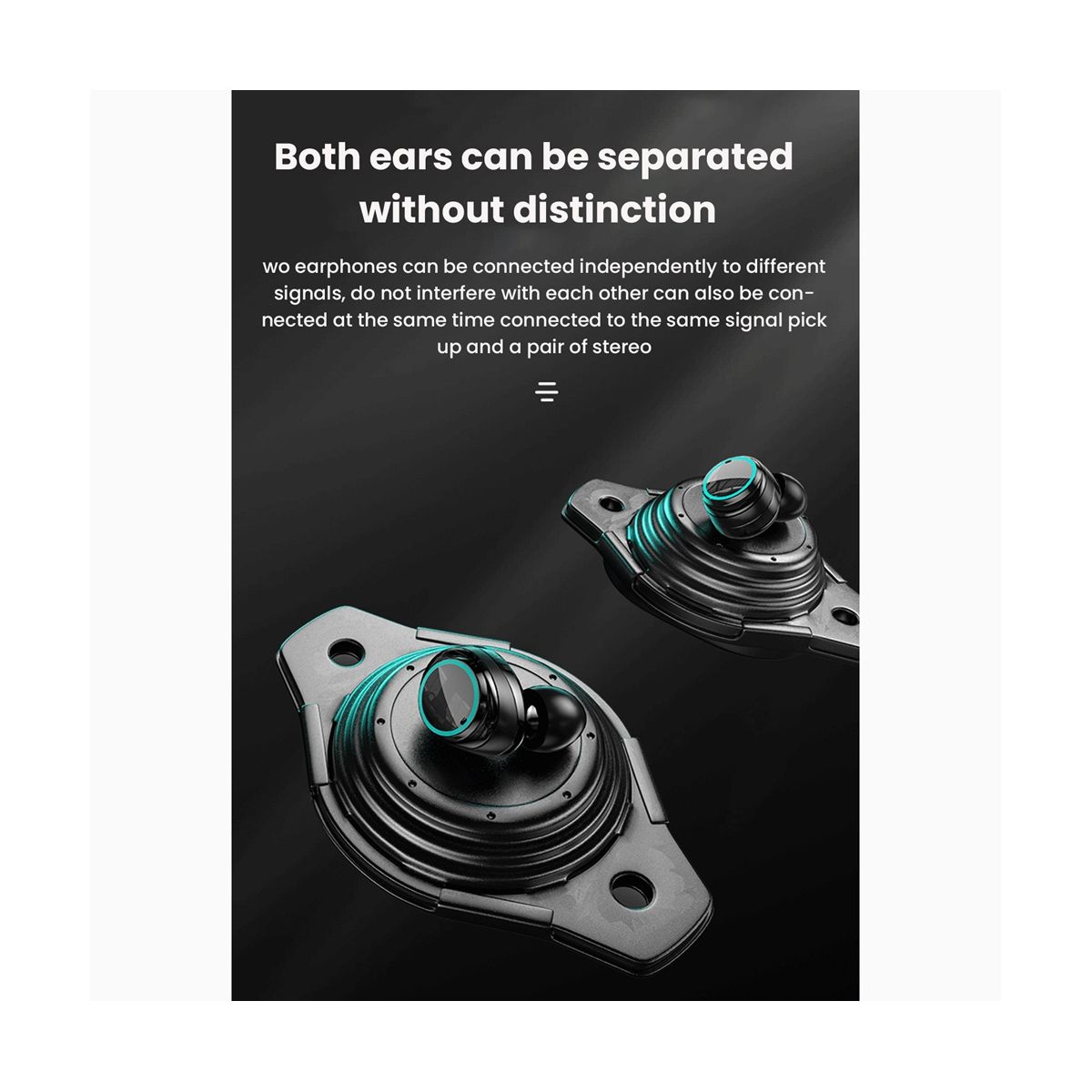 M25 Tws Wireless Bluetooth-Compatible 5.2 Headset Touch