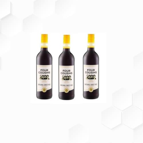 Natural Sweet Red - 75cl X 3