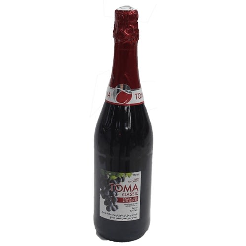 Toma Sparkling Red Grape 750ml - Bottles