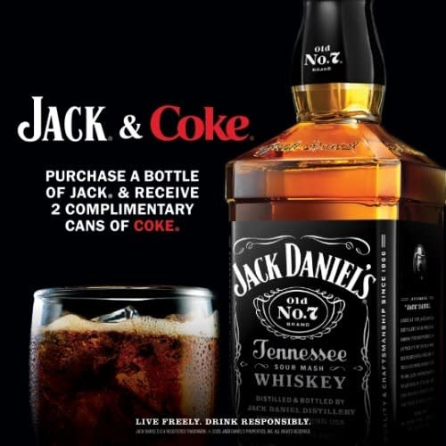 Whiskey - 40% - 70cl  + 2 Complimentary Pet Cocacola
