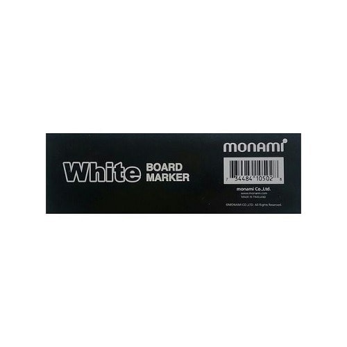 White Board Marker - Black - Pack Of 12