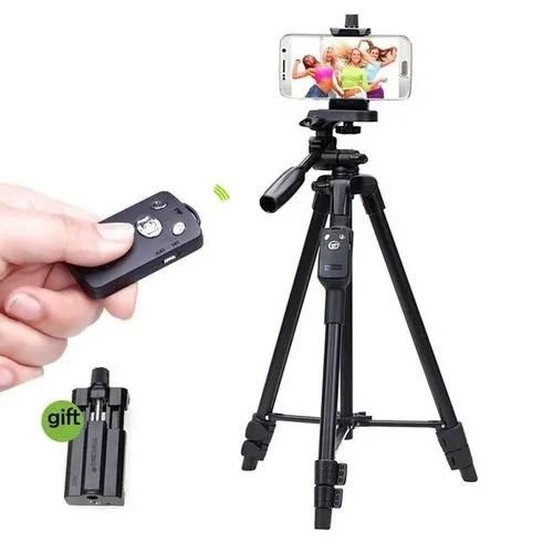 Yunteng Camera & Phone Tripod Stand Holder - 4 Feet - VCT-5208