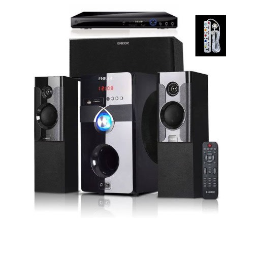 3.1ch X-bass  Speaker X223 + Free Lg Dvd + Free Extension