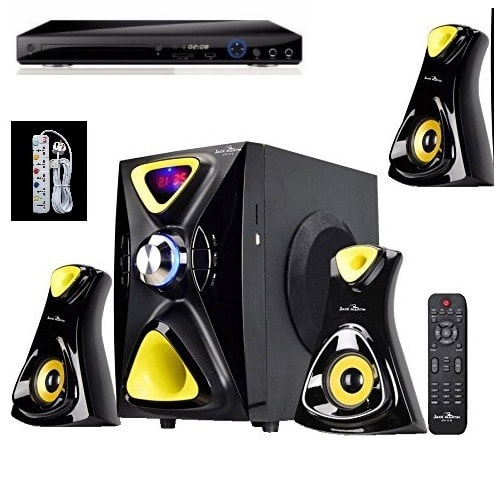 3.1ch Home Theatre Speaker Hf 1209 + Free Lg Dvd + Free Extension