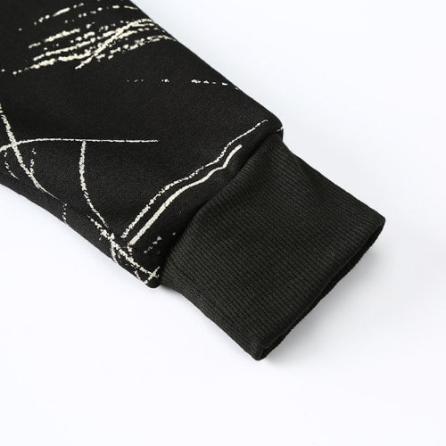 DEFACTO Sweatshirt For Men  - Black