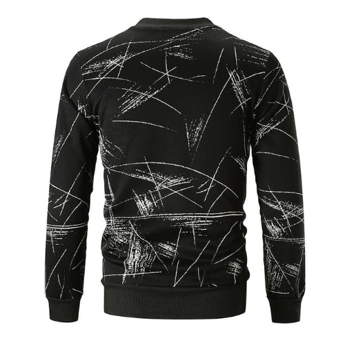 DEFACTO Sweatshirt For Men  - Black