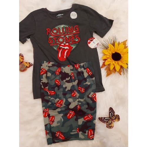 Boys Two Piece Ensemble T-shirt + Shorts Set