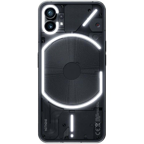 Nothing Phone 1 - 6.55” OLED - 8GB RAM - 256GB ROM - 5G Dual SIM - Fingerprint - 4500mAh - Black