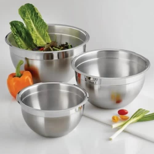Stainless Steel Mixing Bowl - 3 Pieces