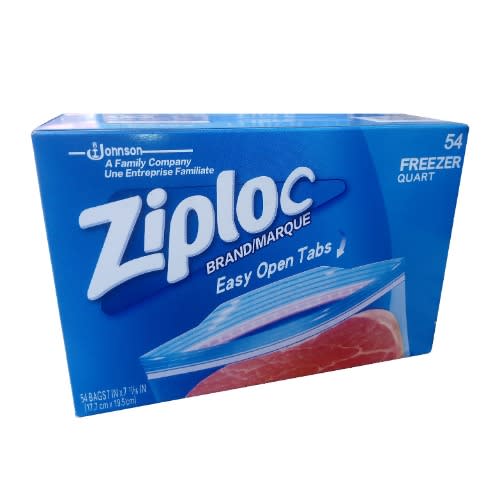 Marque Freezer Quart 54 Bags - 17.7cm X 19.5cm