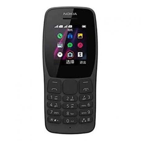 110 - 1.77" Display - Feature Phone - Black