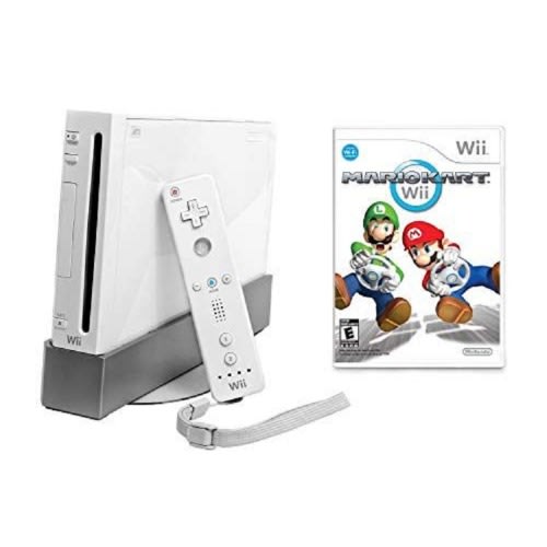Console With Mario Kart Bundle - White