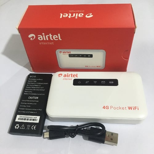 4G LTE Unlocked Mobile WiFi With LAN Port & 10 Hours 2,600mAh Battery