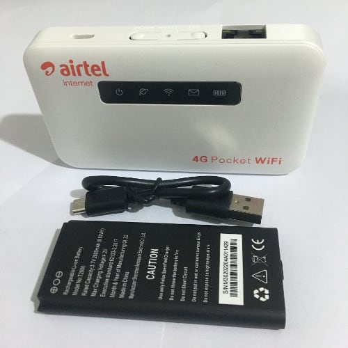 4G LTE Unlocked Mobile WiFi With LAN Port & 10 Hours 2,600mAh Battery