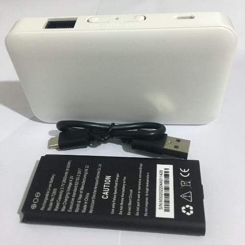 4G LTE Unlocked Mobile WiFi With LAN Port & 10 Hours 2,600mAh Battery