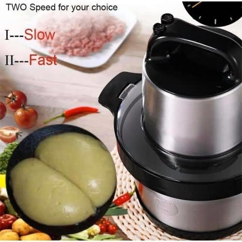 Avinas 6 Litres - Double Speed Electric Grinder - Silver, Black