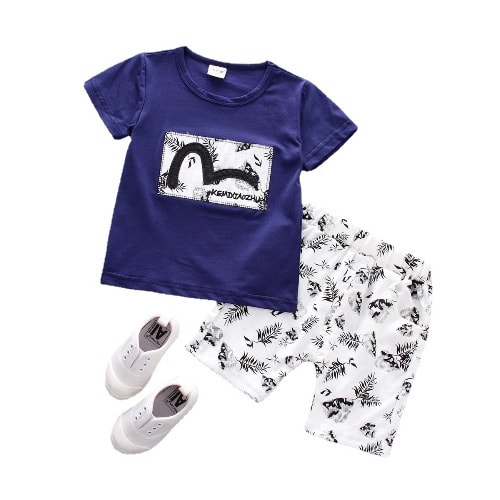 Baby Boy Two Piece - Blue