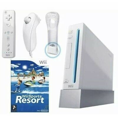 Console With Wii Sports Resort - White