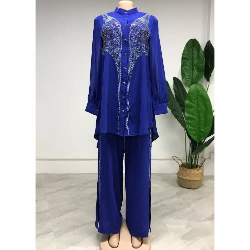 Top And Pant Wear - Blue