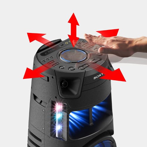Mhc-v43d High Power Party Speaker With Bluetooth Technology (karaoke,gesture Control, Part