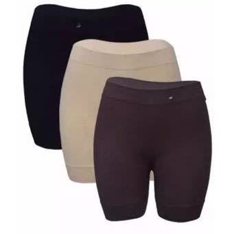 Ladies Bumper Tight - Set of 3 - Black, Brown & Cream