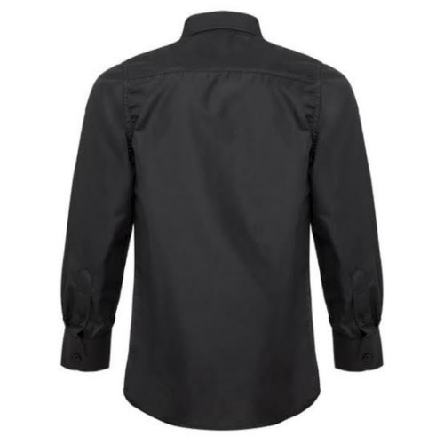 Men's Formal Shirt With Matching Tie  - Black And Dotted Black