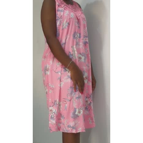 Sexy Night Gown - Baby Pink