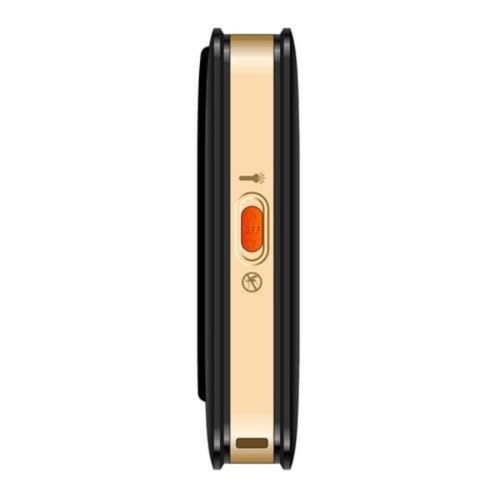 Music King -2.8" Display Screen - 15000mAh  -4 Sim Card Mobile Phone - Black