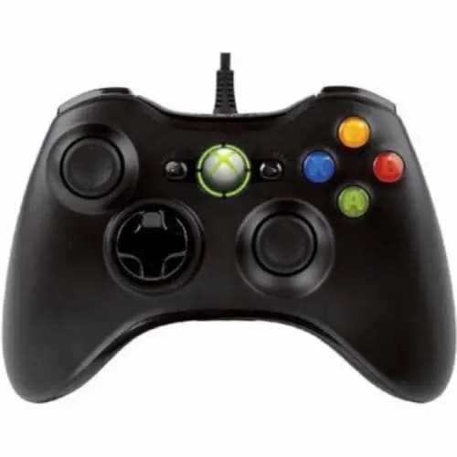 Microsoft Xbox 360 Wired Controller Pad - Black
