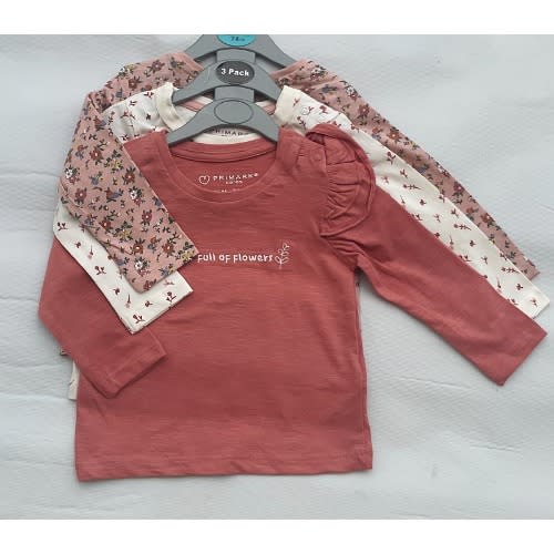 A Heart Full Of Flowers Tops -3pieces
