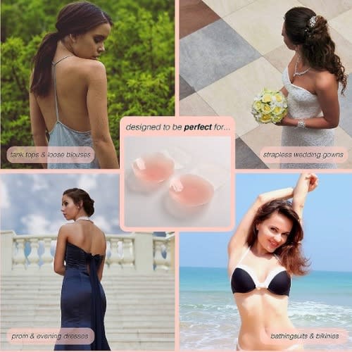 Reusable Silicone Bra - Breast Lift Nipple Covers