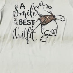 Tee Shirt - A Smile Is The Best Outfit