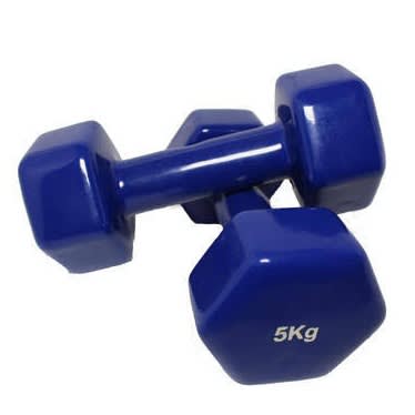 A Pair Of 5kg Dumbbells