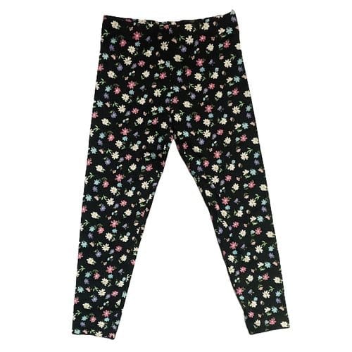 MS - Cotton Mixed Floral Leggings