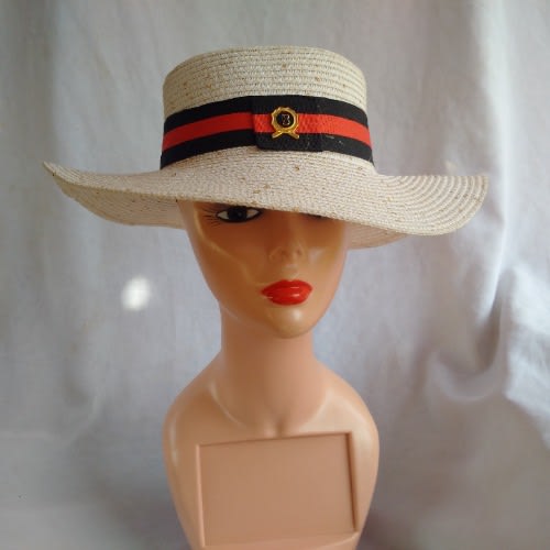 Unisex Niger-delta Fedora Hat - Off-white