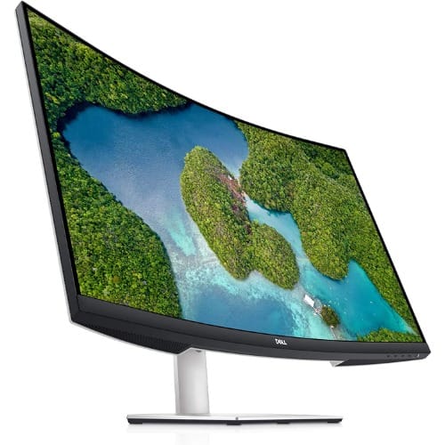 32 Inch Curved 4k Monitor - S3221qs - White