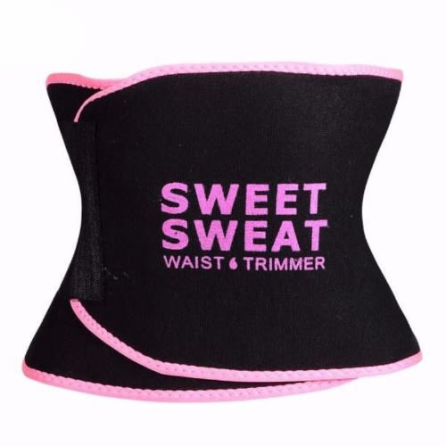 Adjustable Unisex Waist Trainer And Belly Fat Burner- Pink Print