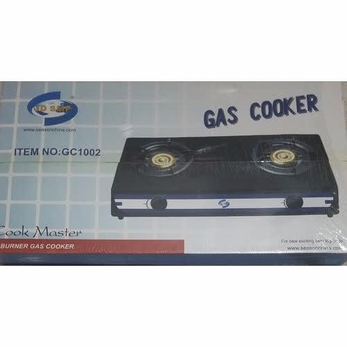 Cook Master Double Burner Table Top Gas Cooker