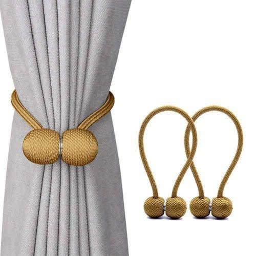 Magnetic Curtain Decorative Tiebacks - 2pcs