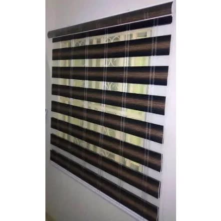 Window Blind Goldline - 1.4 By 1.4 - 55inch By 55inch - Brown