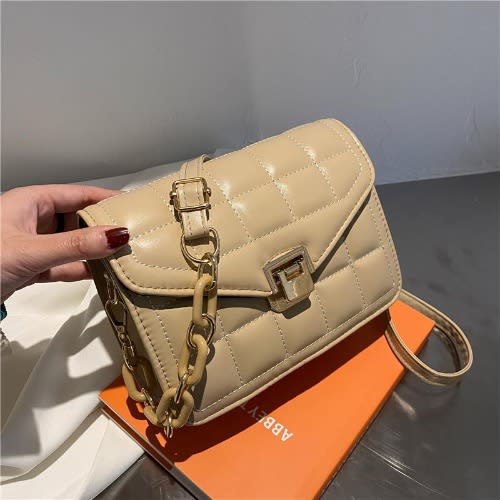 Women's  Messenger Bag- Nude