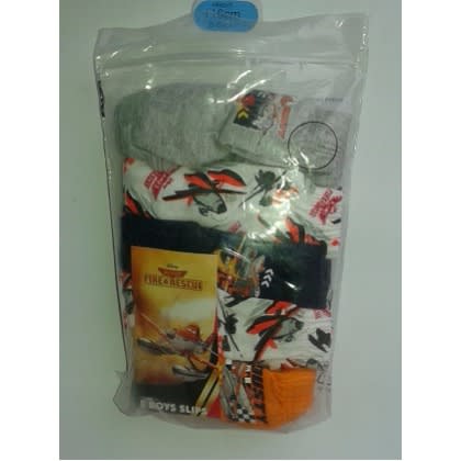5 Pack Fire & Rescue Boys Brief - Multicolour